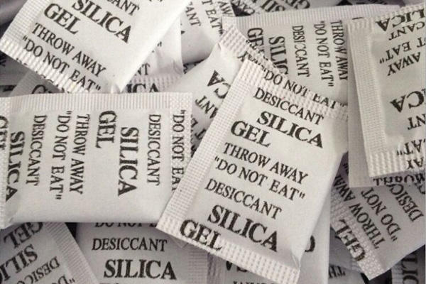 Beyaz Silika Jel - 0,5 g PE Paketler Silikajel 500 Adet - Tekstil İçin