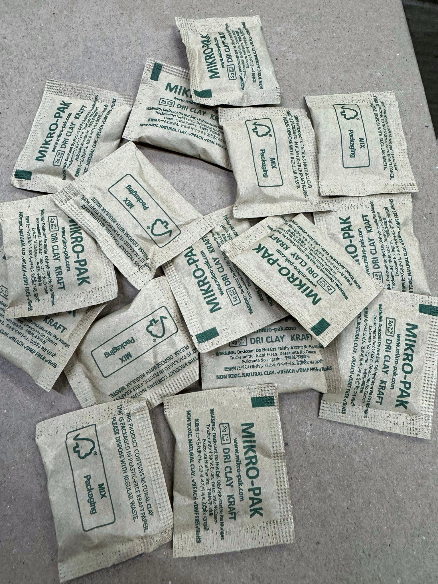 Mikro-Pak Kurutucu Desikant - TEKSTİL ve GIDA için